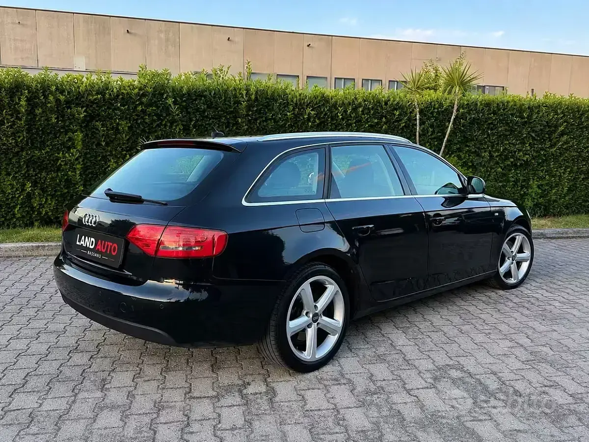 Usata Audi A4 S-Line 143 CV (105 kW) 2009 Nero Station wagon
