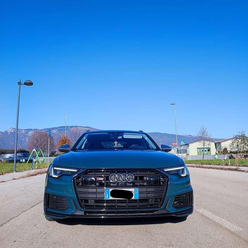 Usata Audi S6 Ambiente 349 CV (256 kW) 2019 Verde Station wagon