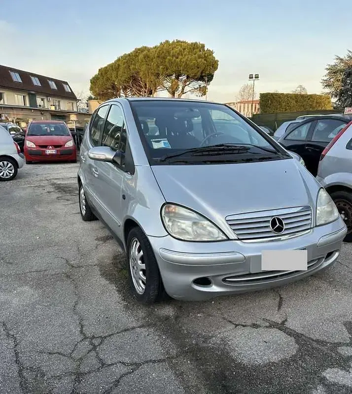 Usata Mercedes A170 Elegance 95 CV (69 kW) 2003 Grigio Utilitaria