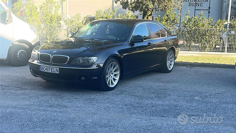 Usata BMW 730 231 CV (169 kW) 2007 Nero Berlina