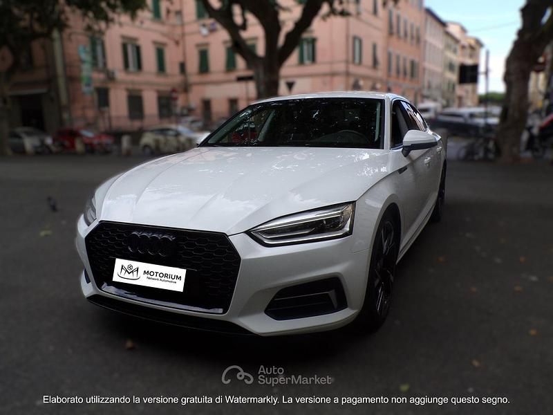 Usata Audi A5 Sportback Business 190 CV (139 kW) 2017 Bianco Utilitaria