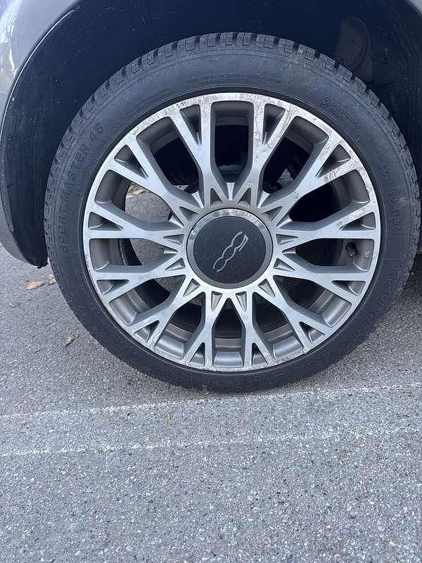 Usata Fiat 500 Lounge 69 CV (50 kW) 2015 Grigio Utilitaria