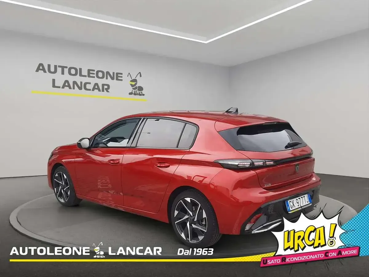 Usata Peugeot 308 Allure 131 CV (96 kW) 2022 Rosso Berlina