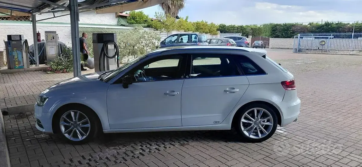 Usata Audi A3 150 CV (110 kW) 2015 Bianco Berlina