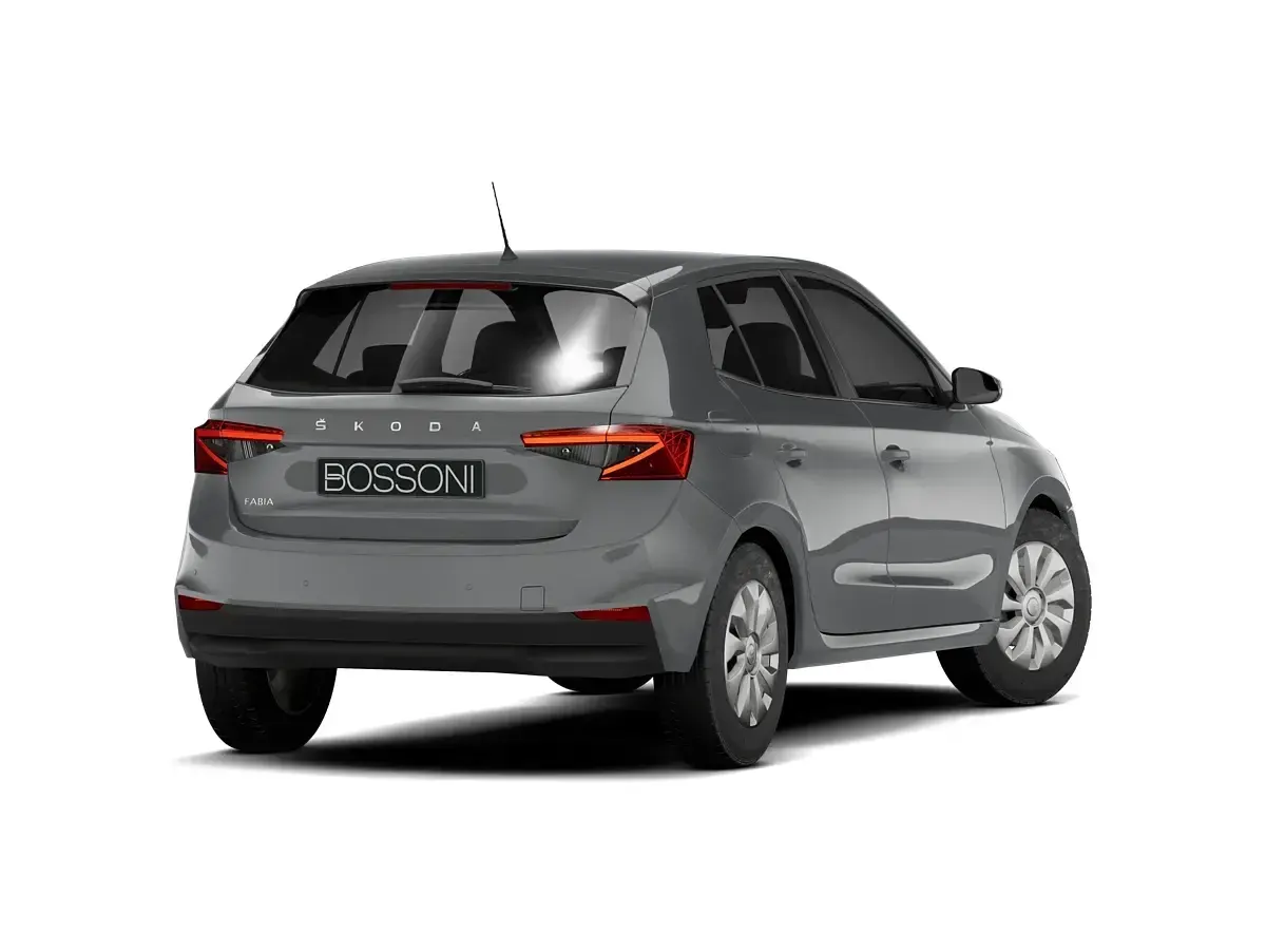Nuova Skoda Fabia 2026 Blu Utilitaria