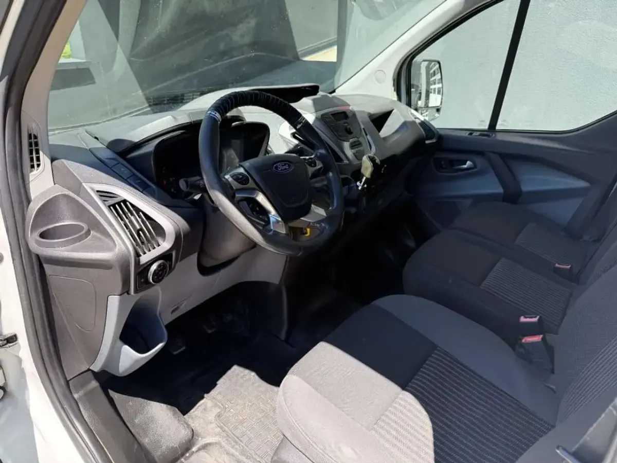 Usata Ford Transit Custom 125 CV (91 kW) 2014 Bianco Furgone