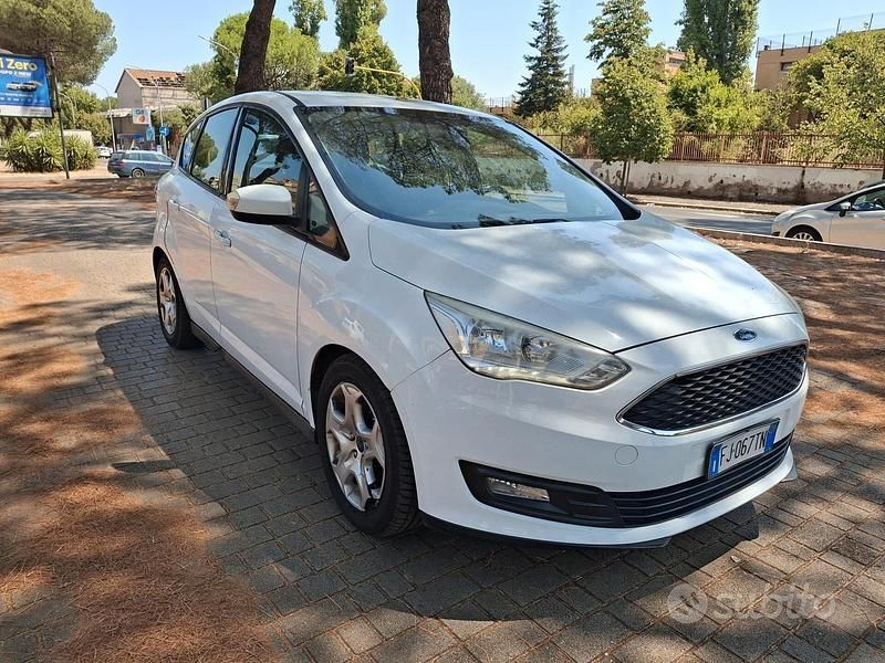 Usata Ford C-MAX Business Edition 120 CV (88 kW) 2017 Bianco Monovolume