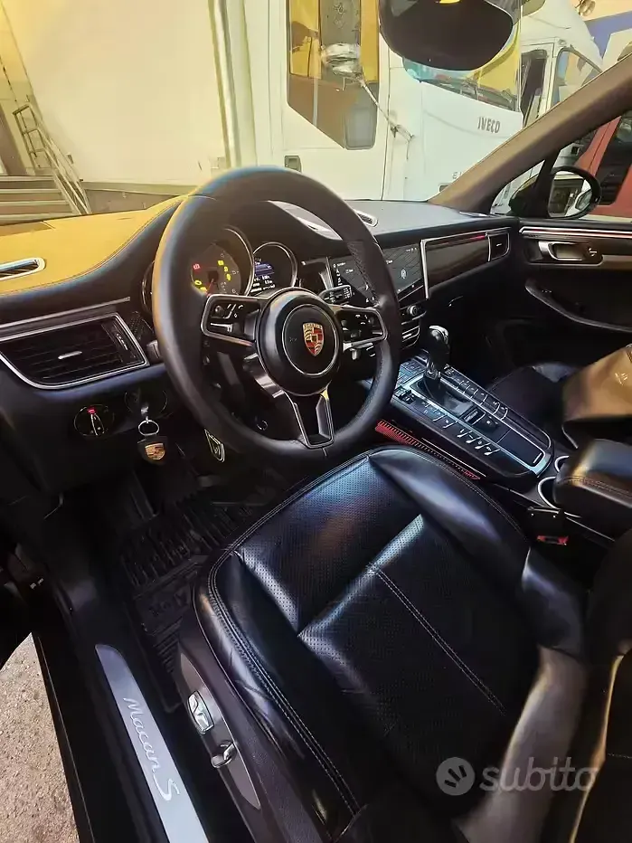 Usata Porsche Macan S 250 CV (183 kW) 2015 Nero SUV