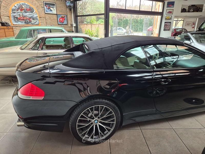 Usata BMW 645 Cabriolet 333 CV (244 kW) 2005 Nero Cabrio