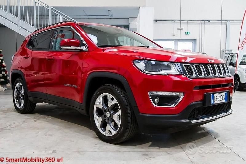 Usata Jeep Compass Limited 119 CV (87 kW) 2020 Rosso SUV