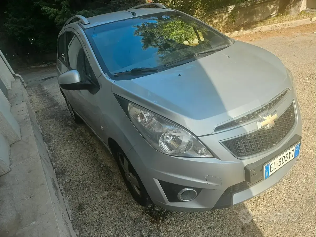 Usata Chevrolet Spark LT 81 CV (59 kW) 2012 Grigio Utilitaria
