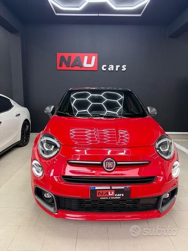 Usata Fiat 500X Sport 120 CV (88 kW) 2021 Rosso SUV