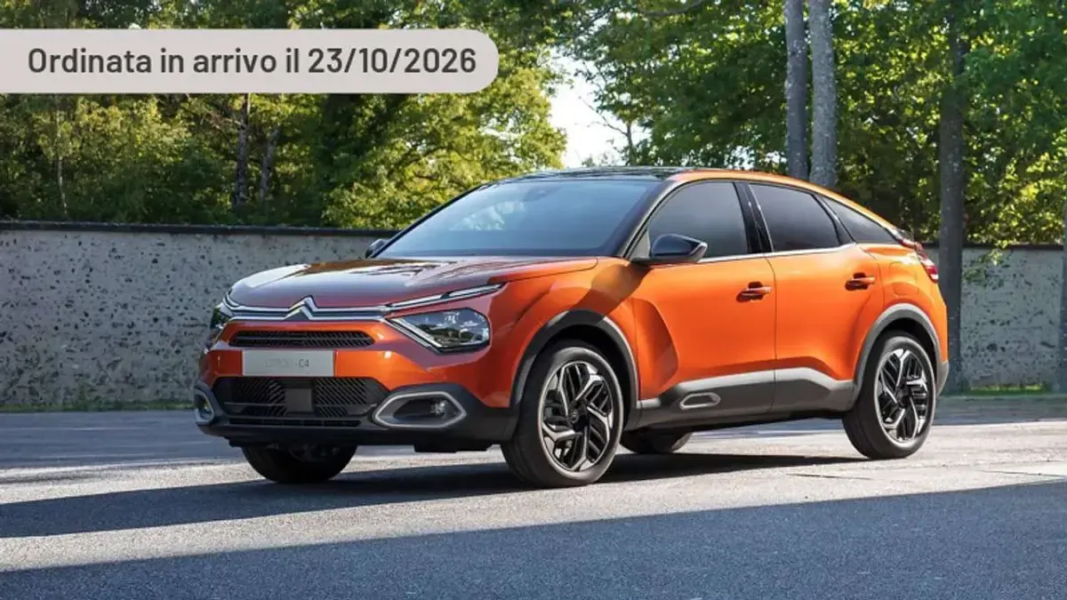 Nuova Citroën C4 Business Class 145 CV (106 kW) 2025 Argento Berlina