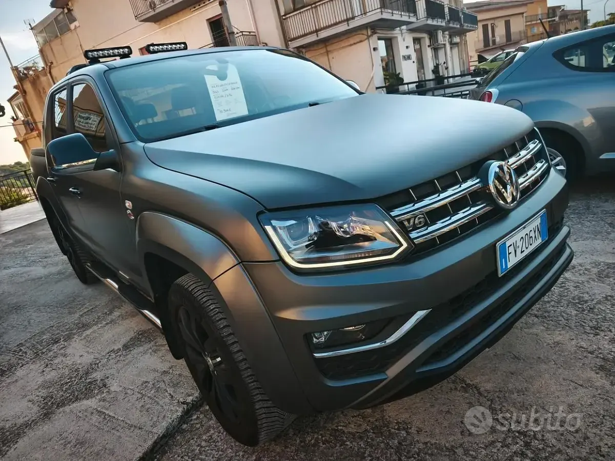 Usata VW Amarok Aventura 258 CV (189 kW) 2019 Grigio Pick-up