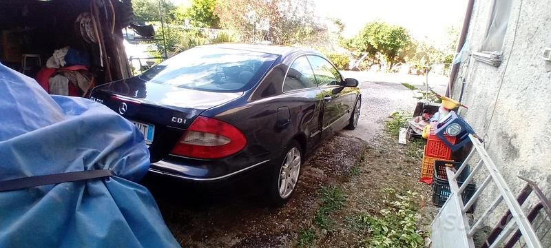 Usata Mercedes CLK220 150 CV (110 kW) 2006 Nero Coupé