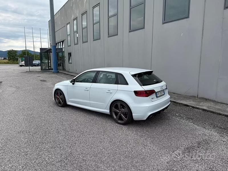 Usata Audi RS3 367 CV (269 kW) 2016 Bianco Berlina