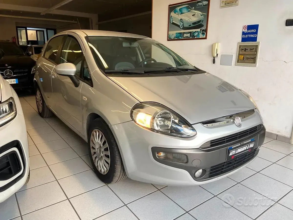 Usata Fiat Punto Evo Active 75 CV (55 kW) 2010 Grigio Utilitaria