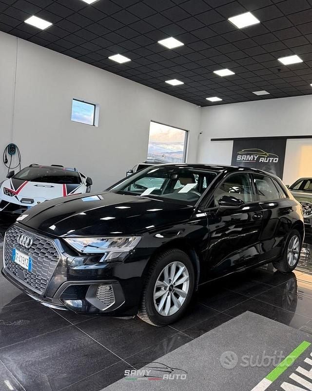 Usata Audi A3 Business 116 CV (85 kW) 2021 Nero Berlina