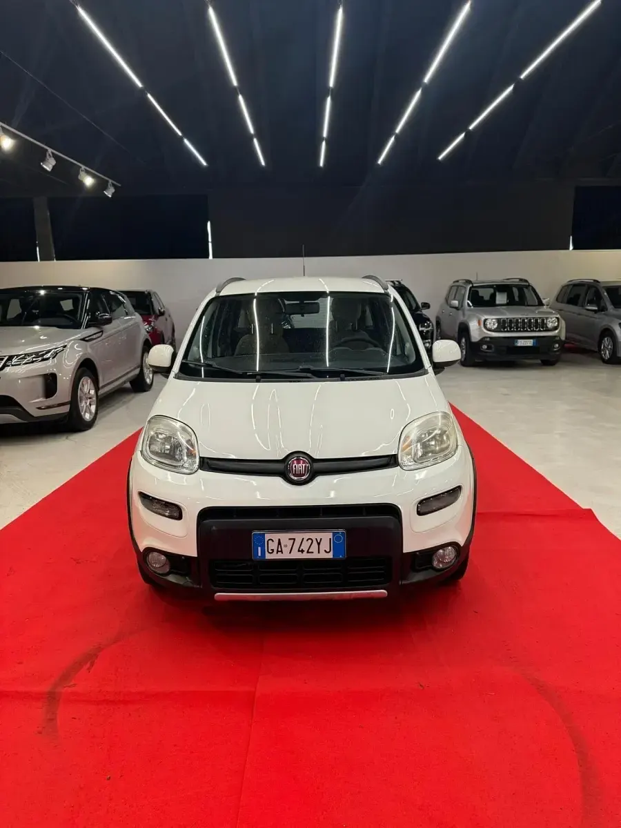 Usata Fiat Panda S 75 CV (55 kW) 2013 Bianco Utilitaria