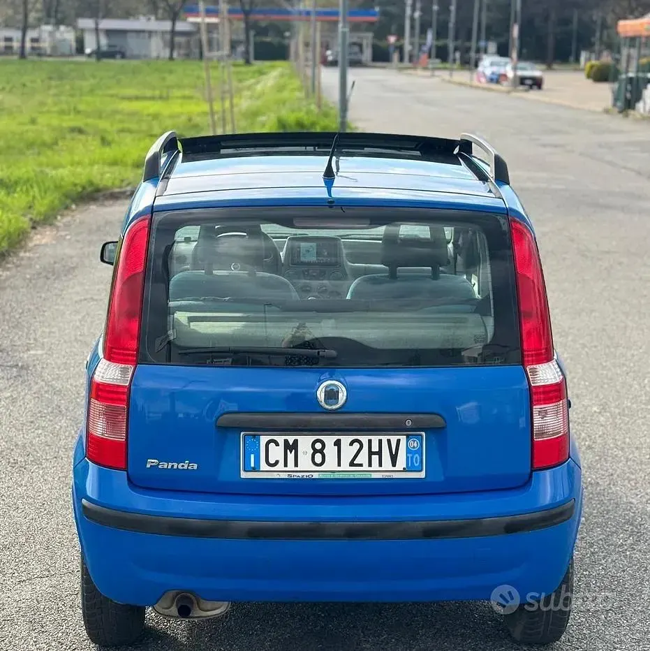 Usata Fiat Panda Dynamic 60 CV (44 kW) 2005 Blu Utilitaria