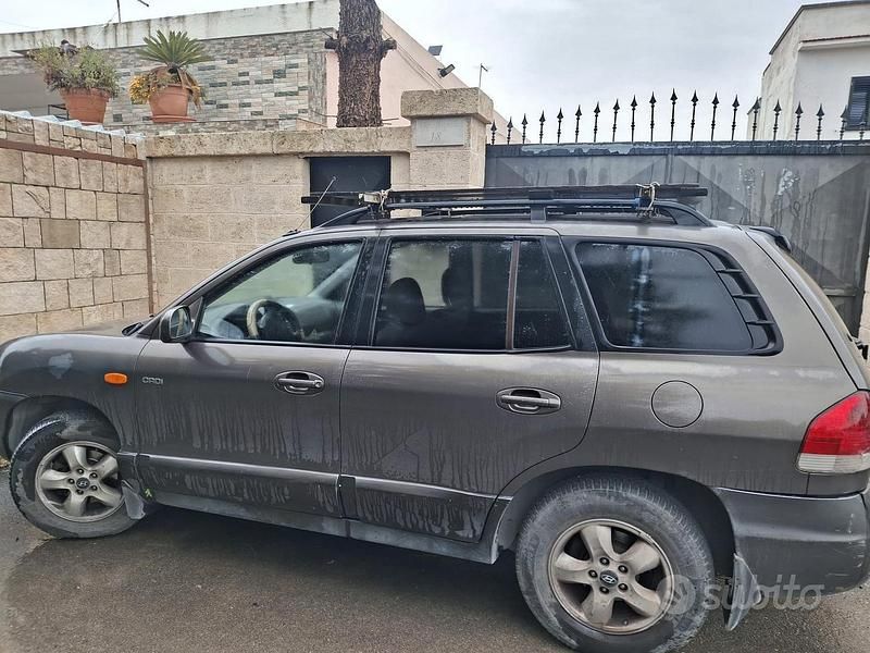 Usata Hyundai Santa Fe 112 CV (82 kW) 2004 Grigio SUV