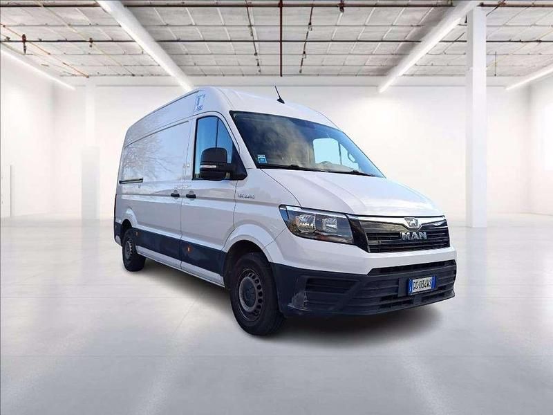 Usata MAN TGE 140 CV (102 kW) 2021 Bianco pastello Furgone