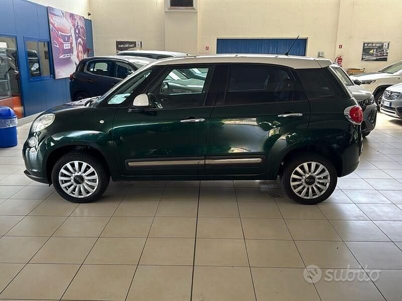 Usata Fiat 500L Lounge 80 CV (58 kW) 2014 Verde Monovolume