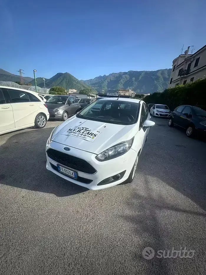 Usata Ford Fiesta Titanium 95 CV (69 kW) 2016 Bianco Utilitaria