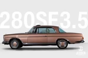 Usata Mercedes 280 SE 200 CV (147 kW) 1971 Altri Coupé