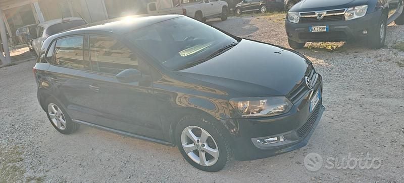 Usata VW Polo Comfortline 75 CV (55 kW) 2010 Nero Utilitaria