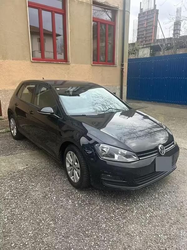 Usata VW Golf VII 110 CV (80 kW) 2017 Nero Berlina