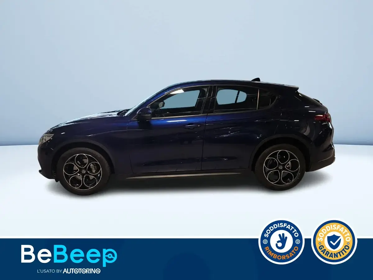 Usata Alfa Romeo Stelvio Super 160 CV (117 kW) 2020 Blu metallizzato SUV