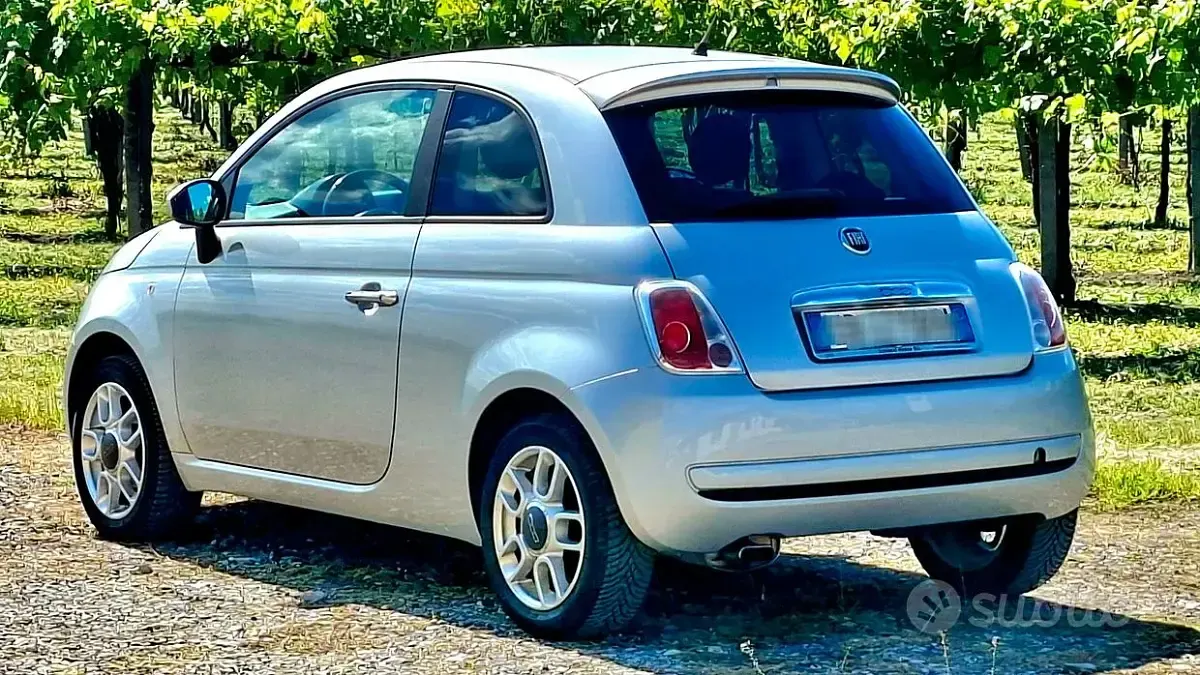 Usata Fiat 500 S 69 CV (50 kW) 2010 Grigio Utilitaria