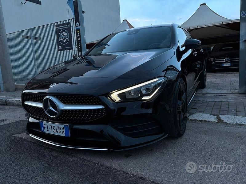 Usata Mercedes CLA180 Premium 116 CV (85 kW) 2020 Nero Berlina