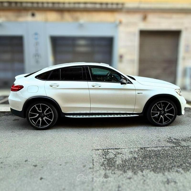Usata Mercedes GLC43 AMG AMG 367 CV (269 kW) 2019 Bianco Coupé