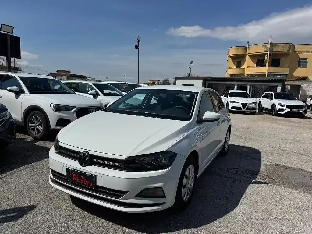 Usata VW Polo Comfortline 90 CV (66 kW) 2021 Bianco Utilitaria