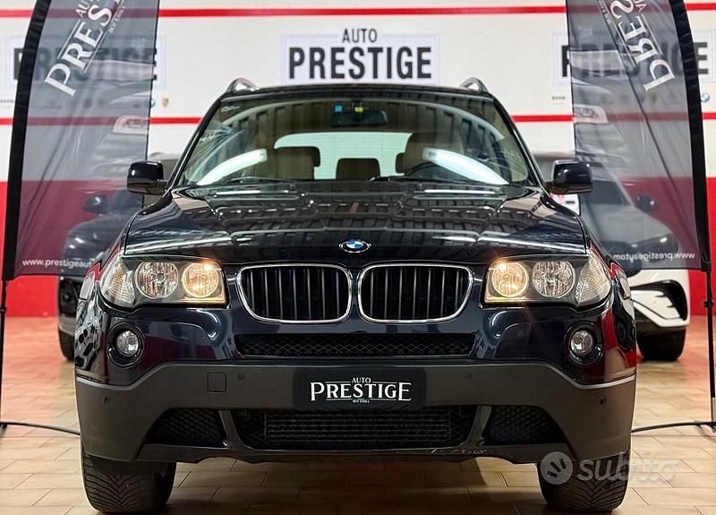 Usata BMW X3 177 CV (130 kW) 2009 Blu/azzurro SUV