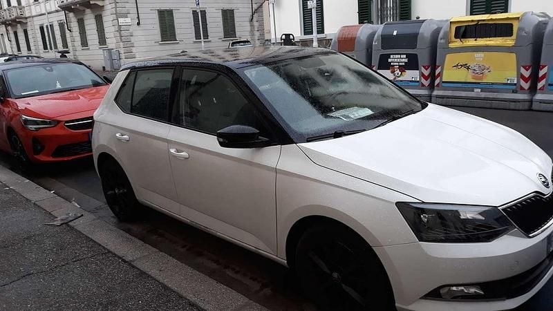 Bianco Usata 2017 Skoda Fabia Utilitaria | 9000 € (Buon prezzo) - Immagine 1/4
