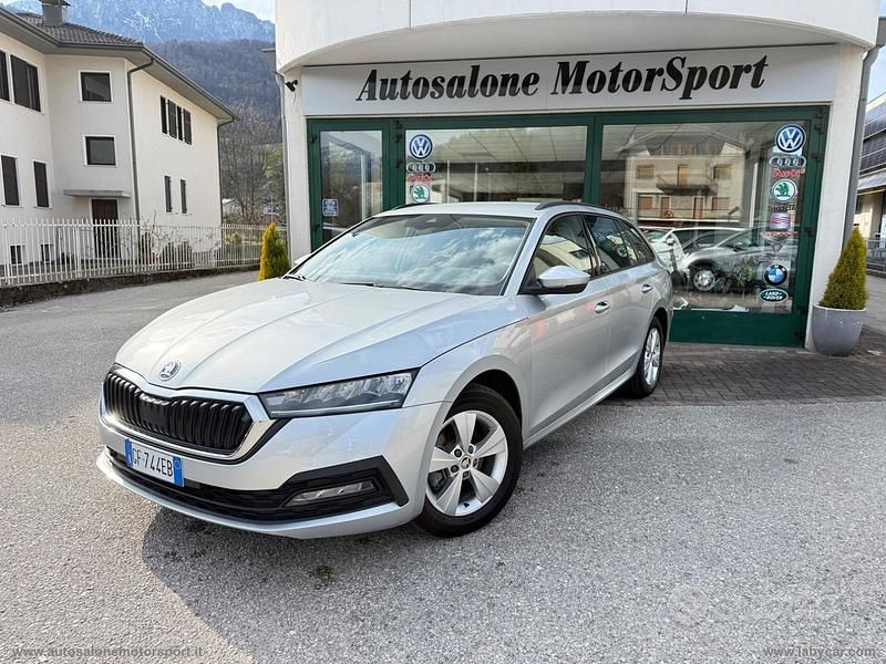 Usata Skoda Octavia 150 CV (110 kW) 2021 Argento Station wagon