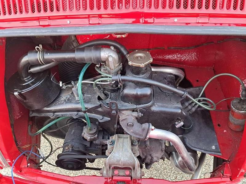 Usata Fiat 500 18 CV (13 kW) 1970 Rosso Utilitaria