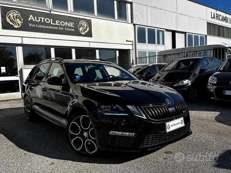 Nero Usata 2018 Skoda Octavia RS Station wagon | 14.900 € (Buon prezzo) - Immagine 1/4