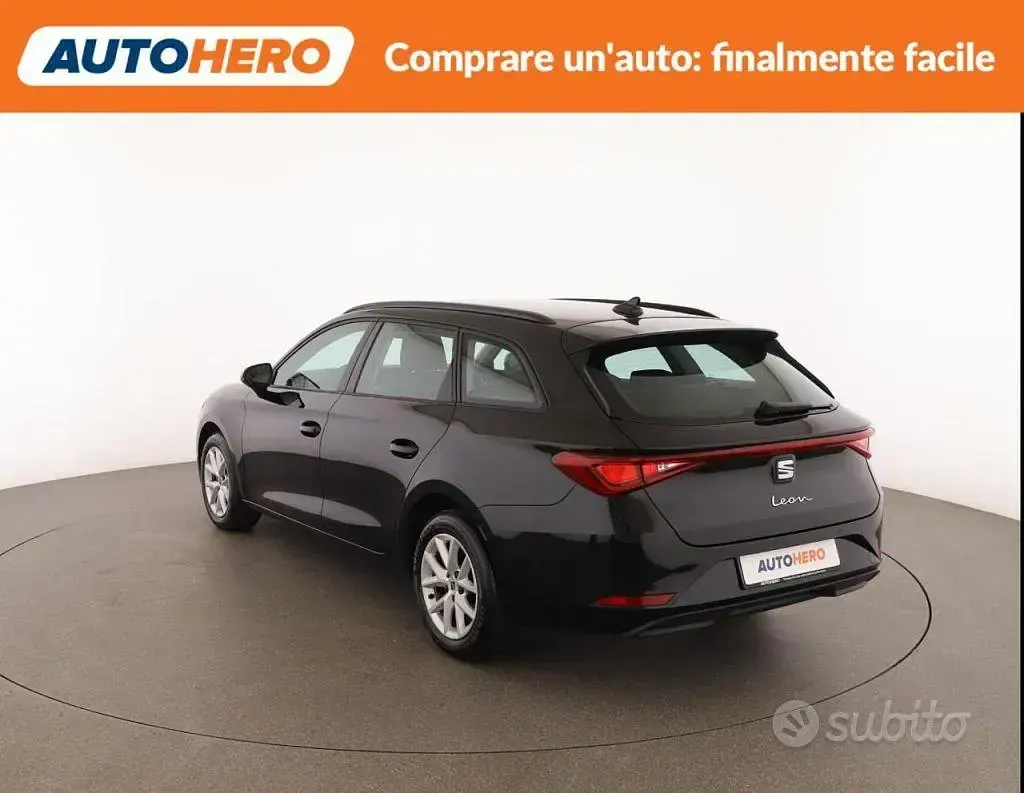 Usata Seat Leon Style 116 CV (85 kW) 2023 Nero Berlina