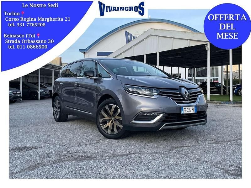 Gray Usata 2018 Renault Espace Intens Monovolume | 13.900 € (Ottimo prezzo) - Immagine 1/4