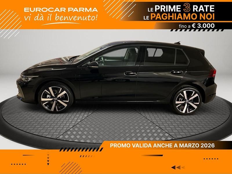 Nuova VW Golf VIII Edition 204 CV (150 kW) 2025 Grenadill black metallizzato Berlina
