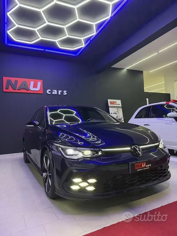 Usata VW Golf VII GTD 200 CV (147 kW) 2021 Blu Utilitaria