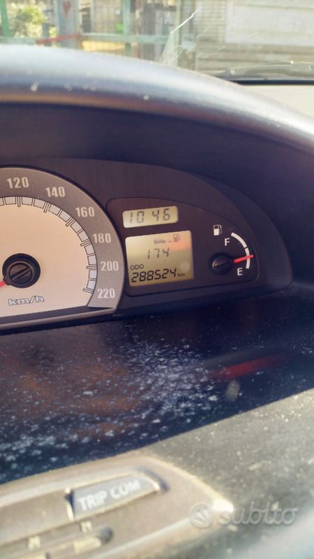 Usata Hyundai Matrix 103 CV (75 kW) 2002 Verde Monovolume