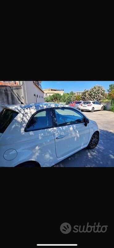 Usata Fiat 500 95 CV (69 kW) 2012 Bianco Berlina