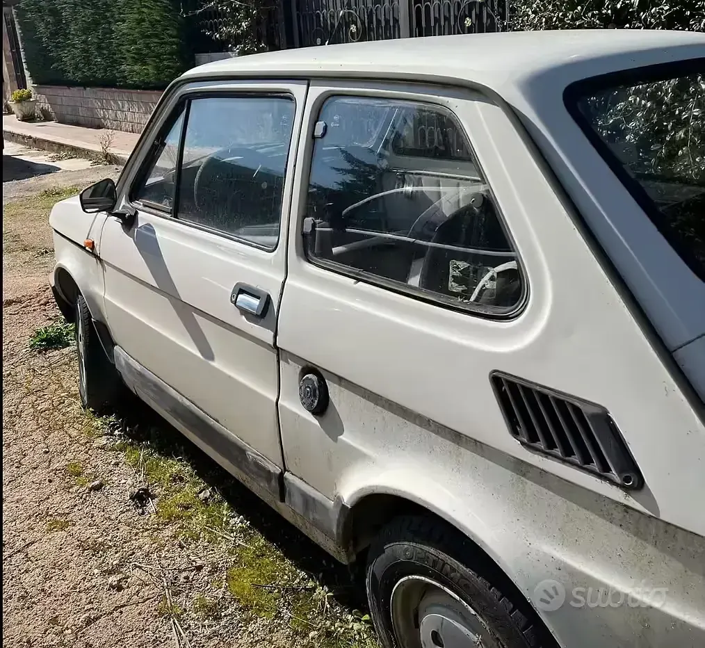 Usata Fiat 126 1986 Bianco Utilitaria