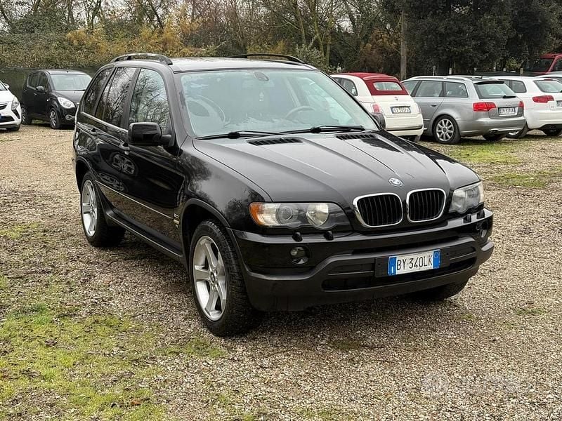 Nero Usata 2002 BMW X5 Efficient Dynamics SUV | 3900 € (Buon prezzo) - Immagine 1/4