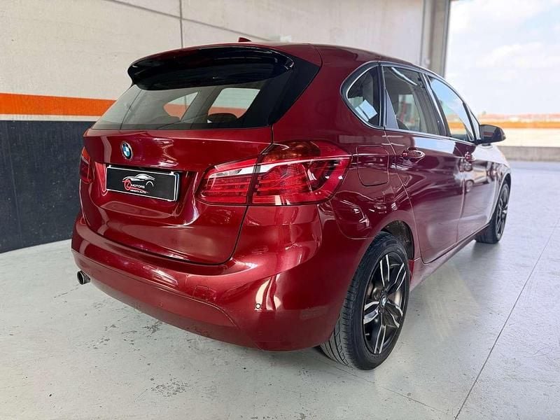 Usata BMW 218 Gran Tourer Advantage 136 CV (100 kW) 2016 Rosso Monovolume